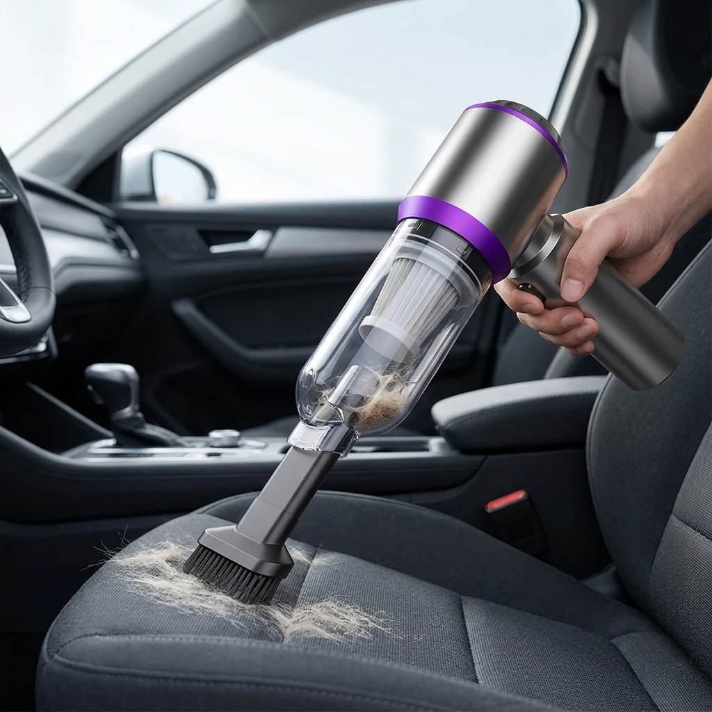 Aspirateur Sans Fil TurboVac™ – Puissant & Compact